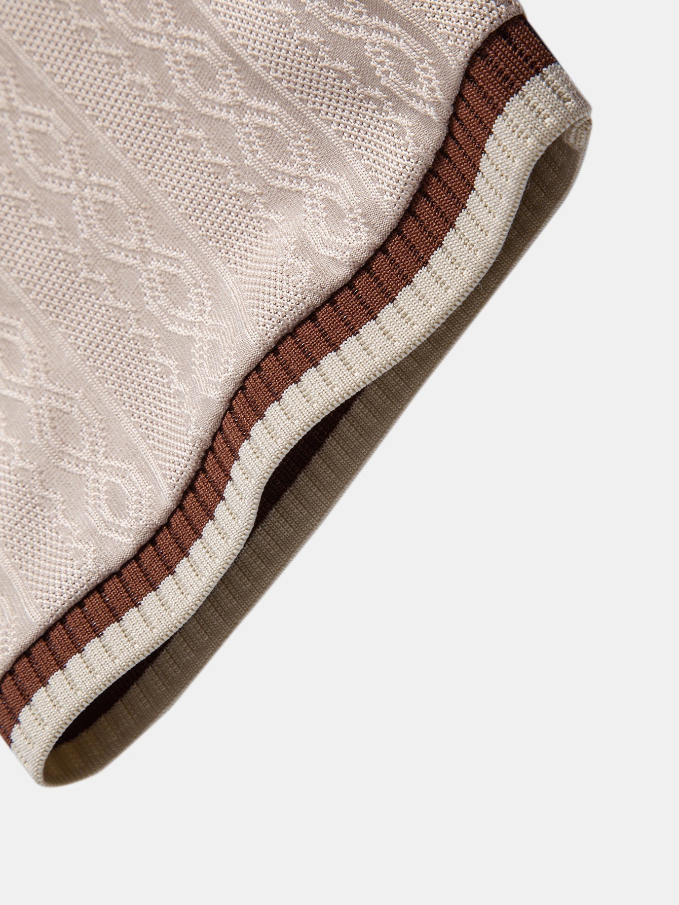 TAORMINA Knitted Zip Polo Shirt